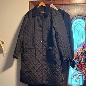 Lauren Ralph Lauren Black Quilted Puffer Jacket